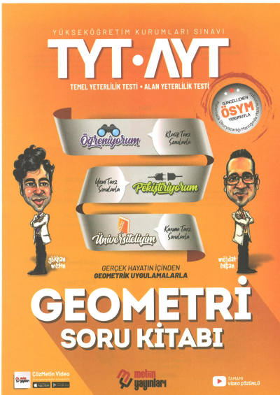 TYT AYT Geometri Soru Kitabı Fotokopinci -