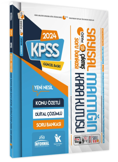 SAYISAL MANTIĞIN KARA KUTUSU ÇIKMIŞ SORU BANKASI Fotokopinci -