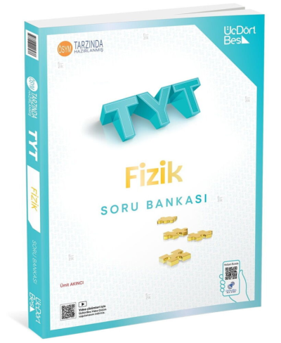 2027 TYT Fizik Soru Bankası Üç Dört Beş Yayınları Fotokopinci -