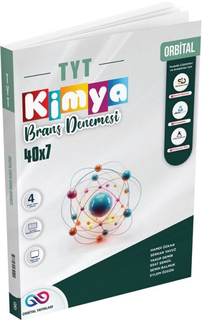 2025 TYT Kimya 40 x 7 Branş Denemeleri Orbital Yayınları