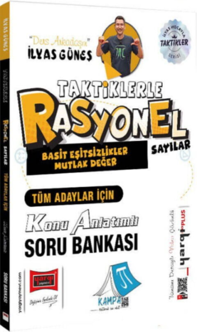 Tüm Adaylar İçin Taktiklerle Rasyonel Sayılar Konu Anlatımlı Soru Bankası Yargı Yayınları Fotokopinci -