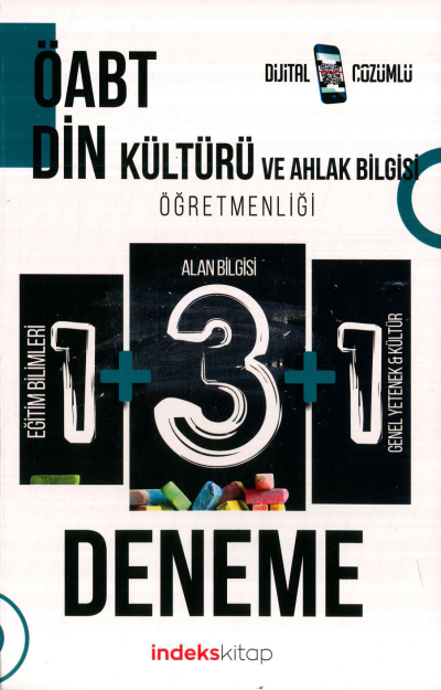 DİN KÜLTÜRÜ VE AHLAK BİLGİSİ ÖĞRETMENLİĞİ 1+3+1 DENEME