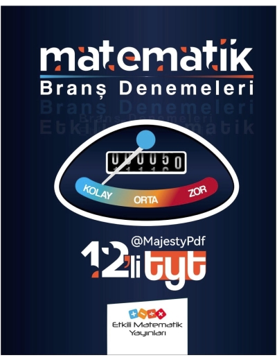 TYT Matematik 12 li Branş Denemeleri Etkili Matematik Yayınları Fotokopinci -