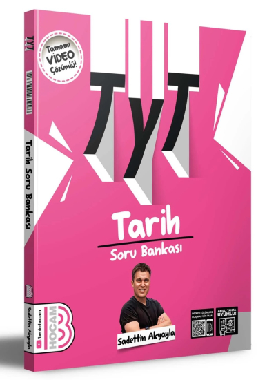 TYT Tarih Tamamı Çözümlü Soru Bankası Benim Hocam Yayınları Fotokopinci -