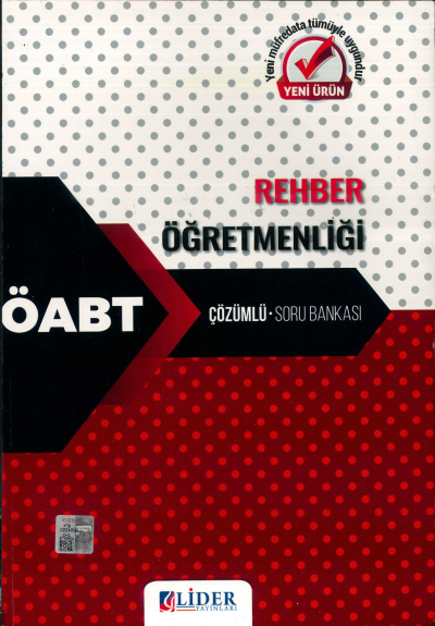 REHBER ÖĞRETMENLİĞİ TAMAMI ÇÖZÜMLÜ SORU BANKASI