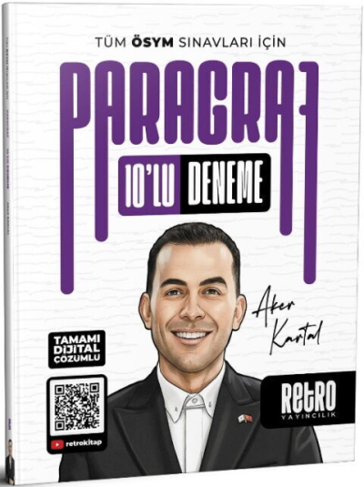 Paragraf 10 Deneme Çözümlü Retro Yayıncılık Fotokopinci -