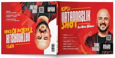 KPSS Vatandaşlık SHOT İlk Öğren Tekrar Kitabı Retro Yayıncılık Fotokopinci -