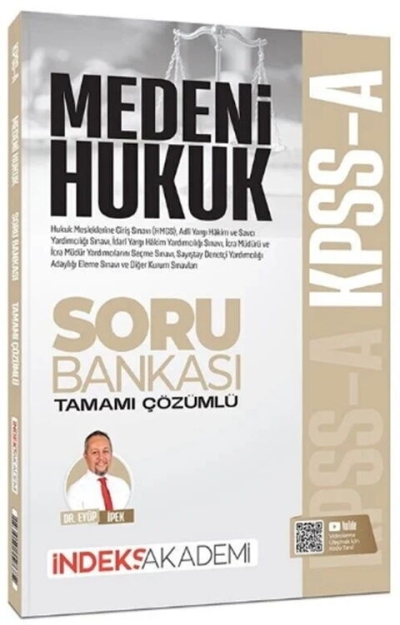 KPSS A Grubu Medeni Hukuk Soru Bankası İndeks Akademi Fotokopinci -