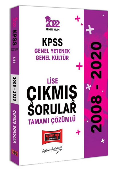 KPSS Genel Yetenek Genel Kültür Lise Tamamı Çözümlü Çıkmış Sorular 2008-2020 Fotokopinci -