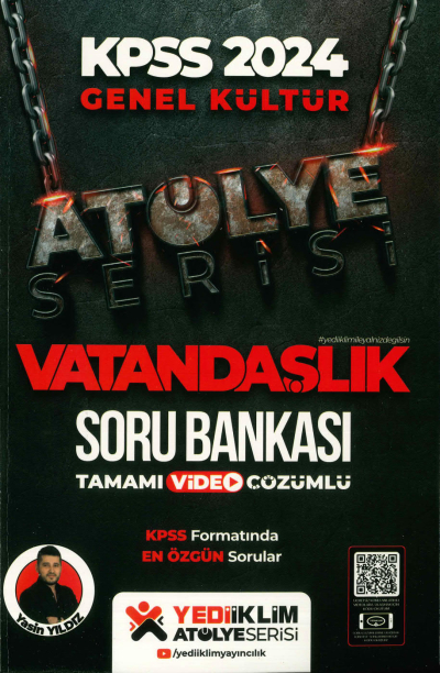 VATANDAŞLIK SORU BANKASI TAMAMI VİDEO ÇÖZÜMLÜ ATÖLYE SERİSİ Fotokopinci -