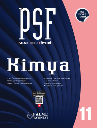 11. Sınıf Kimya PSF Palme Soru Föyü Fotokopinci -