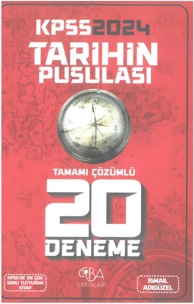 Tarihin Pusulası Tamamı Çözümlü 20 Deneme