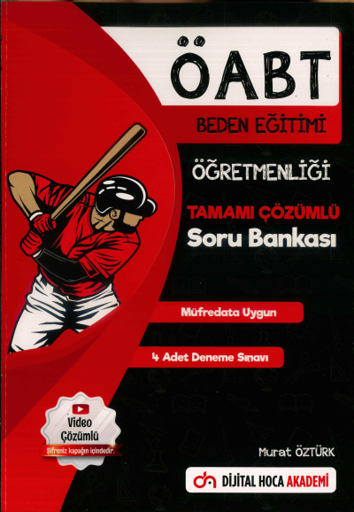ÖABT Beden Eğitimi Öğretmenliği Tamamı Video Çözümlü Soru Bankası Dijital Hoca Akademi Fotokopinci -