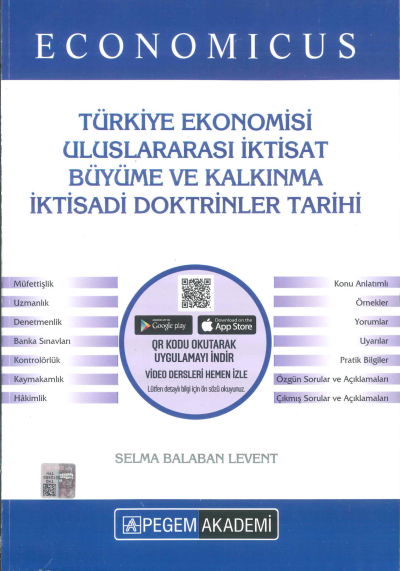 ECONOMICUS TÜRKİYE EKONOMİSİ ULUSLARASRASI İKTİSAT BÜYÜME VE KALKINMA İKTİSADİ DOKTRİNLER TARİHİ Fotokopinci -