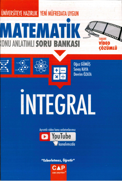 MATEMATİK İNTEGRAL KONU ANLATIMLI SORU BANKASI Fotokopinci -