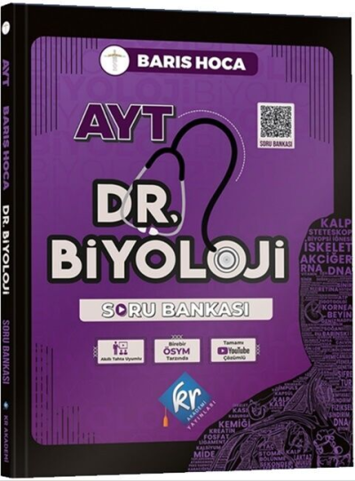 Barış Hoca AYT Dr. Biyoloji Soru Bankası KR Akademi Fotokopinci -