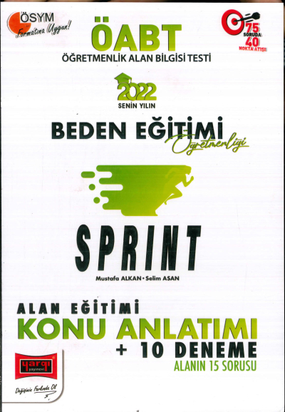 SPRINT ALAN EĞİTİMİ KONU ANLATIMI + 10DENEME Fotokopinci -
