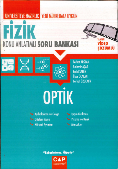 TYT-AYT FİZİK OPTİK KONU ANLATIMLI SORU BANKASI Fotokopinci -