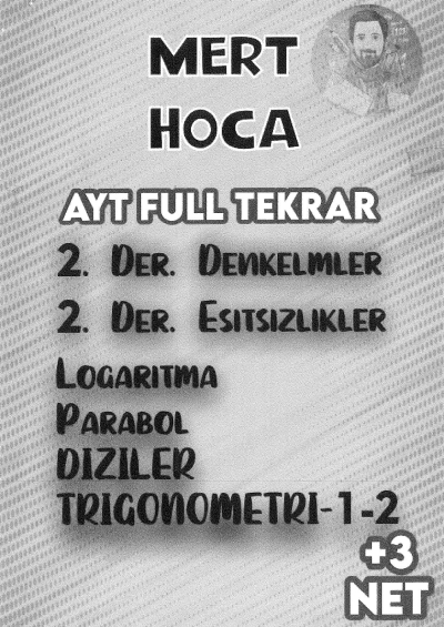 Mert Hoca AYT Full Tekrar Fotokopinci -