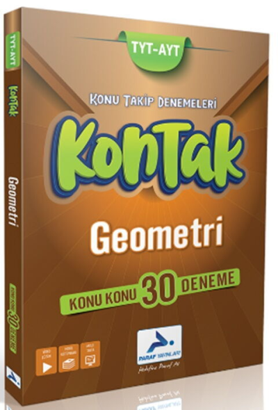 TYT-AYT Geometri Kontak Deneme Paraf Yayınları Fotokopinci -
