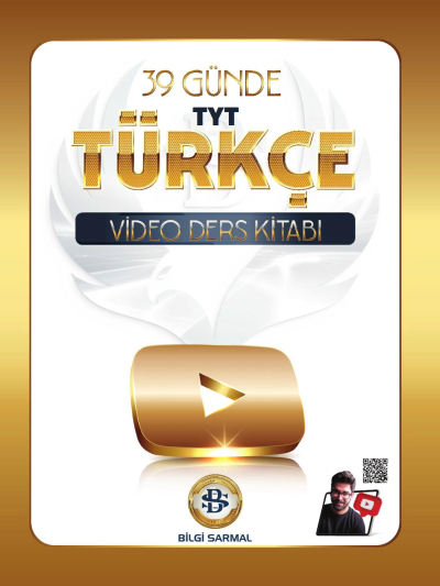 TYT Türkçe 39 Günde Video Ders Kitabı Bilgi Sarmal Fotokopinci -
