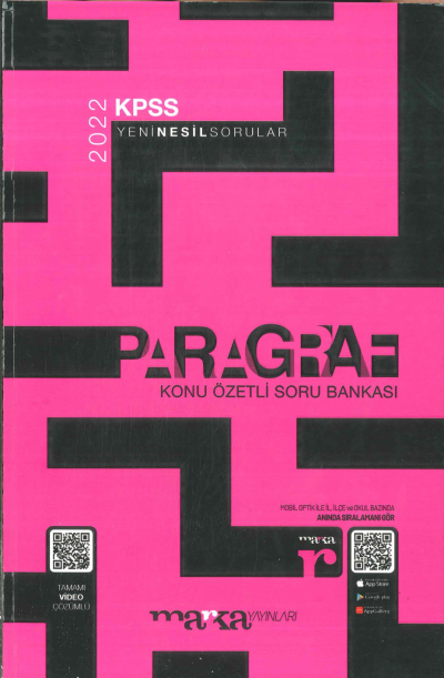 PARAGRAF KONU ÖZETLİ SORU BANKASI Fotokopinci -