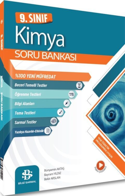 9. Sınıf Kimya Soru Bankası Bilgi Sarmal Yayınları Fotokopinci -