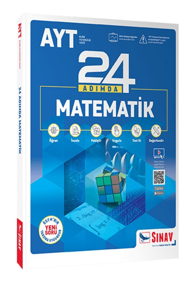 AYT Matematik 24 Adımda Konu Anlatımlı Soru Bankası Sınav Yayınları Fotokopinci -