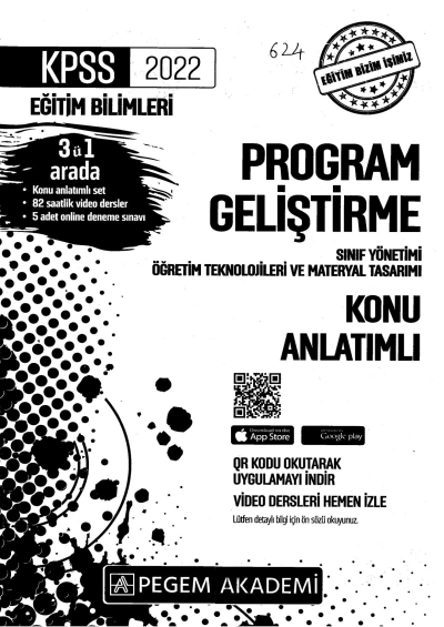 2022 KPSS Eğitim Bilimleri PROGRAM GELİŞTİRME KONU ANLATIM