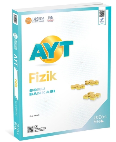 2027 AYT Fizik Soru Bankası Üç Dört Beş Yayınları Fotokopinci -