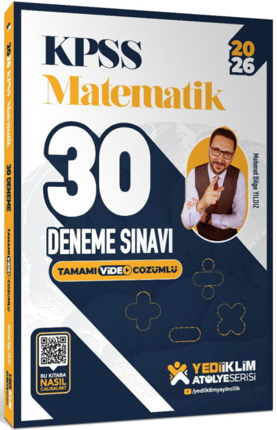 2026 KPSS Matematik Atölye Serisi 30 Deneme Yediiklim Fotokopinci -