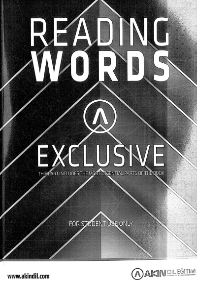 READING WORDS EXCLUSIVE (KATEGORİK KELİME KİTABI) Fotokopinci -