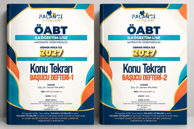ÖABT İlköğretim Lise Matematik Konu Tekrarı Başucu Defteri Konu Anlatım Osman Palancı (Cilt 1 -2 Beraber) Fotokopinci -