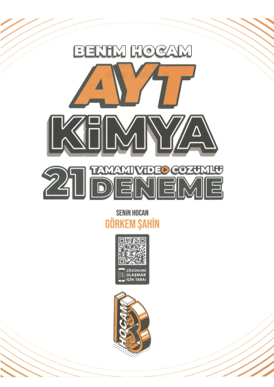 AYT Kimya Tamamı Video Çözümlü 21 Deneme Sınavı