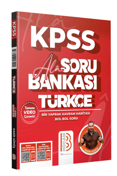 2024 KPSS Türkçe Âlâ Soru Bankası Fotokopinci -