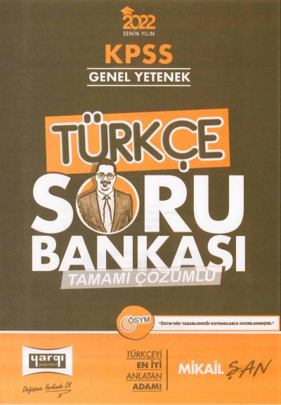 TÜRKÇE ÇÖZÜMLÜ SORU BANKASI MİKAİL ŞAN Fotokopinci -