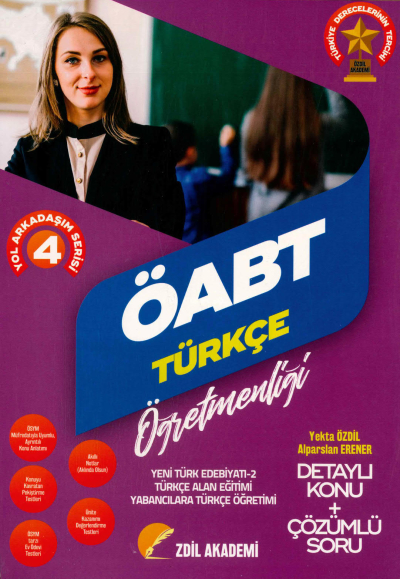 YOL ARKADAŞIM SERİSİ 4 YENİ TÜRK EDEBİYATI 2 - TÜRKÇE ALAN EĞİTİMİ- YABANCILARA TÜRKÇE ÖĞRETİMİ KONU + SORU Fotokopinci -