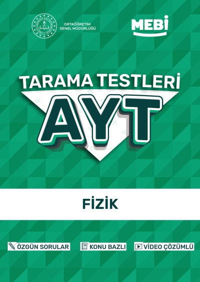 AYT Tarama Testleri Fizik MEBİ OGM Fotokopinci -