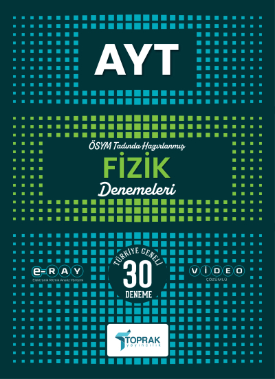 AYT Fizik Deneme 14x30 Toprak Yayıncılık Fotokopinci -