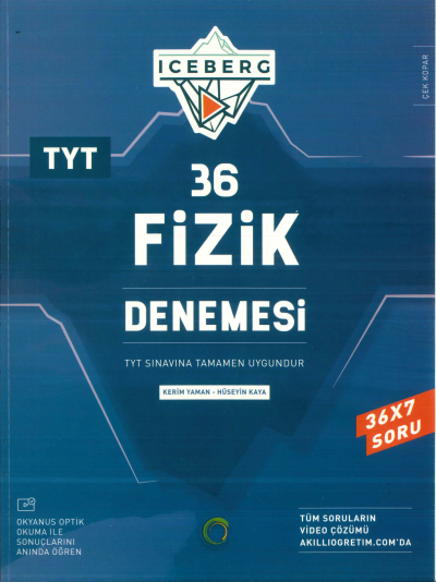 TYT Fizik Iceberg 36 Deneme Okyanus Yayınları Fotokopinci -
