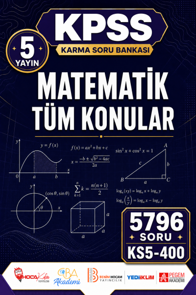 MATEMATİK TÜM KONULAR 5 Yayın 5796 Soru Fotokopinci -
