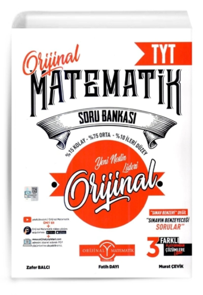 ORİJİNAL MATEMATİK TYT SORU BANKASI Fotokopinci -
