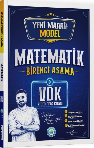 Maarif 1. Aşama Matematik Video Ders Kitabı Rehber Matematik Fotokopinci -