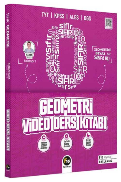 Kenan Kara ile Sıfırdan Geometri Video Ders Kitabı Fotokopinci -