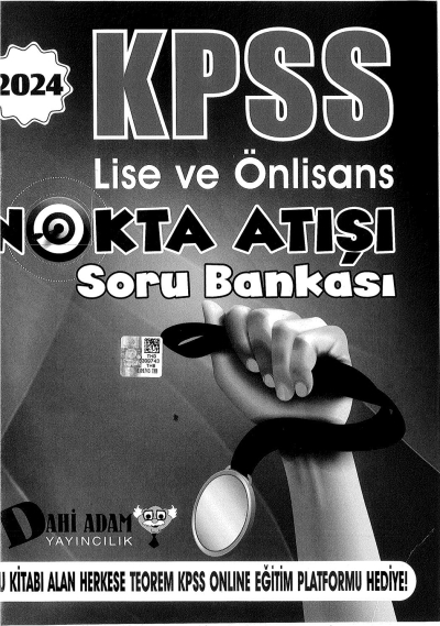 LİSE-ÖN LİSANS NOKTA ATIŞI SORU BANKASI (TÜM DERSLER)