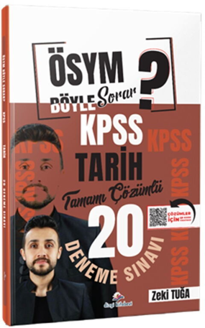 ÖSYM Böyle Sorar 2026 KPSS Tarih Tamamı PDF Çözümlü 20 Deneme Sınavı Dizgi Kitap Fotokopinci -