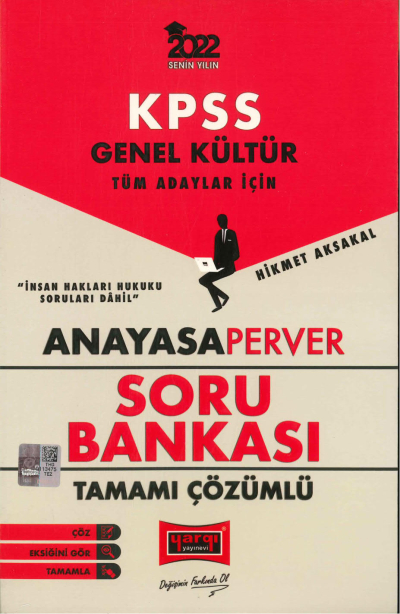 ANAYASA PERVER TAMAMI ÇÖZÜMLÜ SORU BANKASI Fotokopinci -