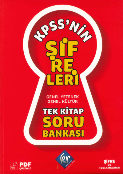 KPSS'NİN ŞİFRELERİ TEK KİTAP SORU BANKASI Fotokopinci -
