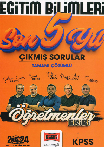 SON 5 YIL ÇIKMIŞ SORULAR (2019-2023) TAMMAI ÇÖZÜMLÜ ÖĞRETMENLER EKİBİ Fotokopinci -