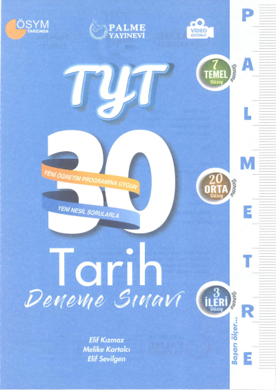 TYT Tarih Palmetre Serisi 30 Deneme Fotokopinci -